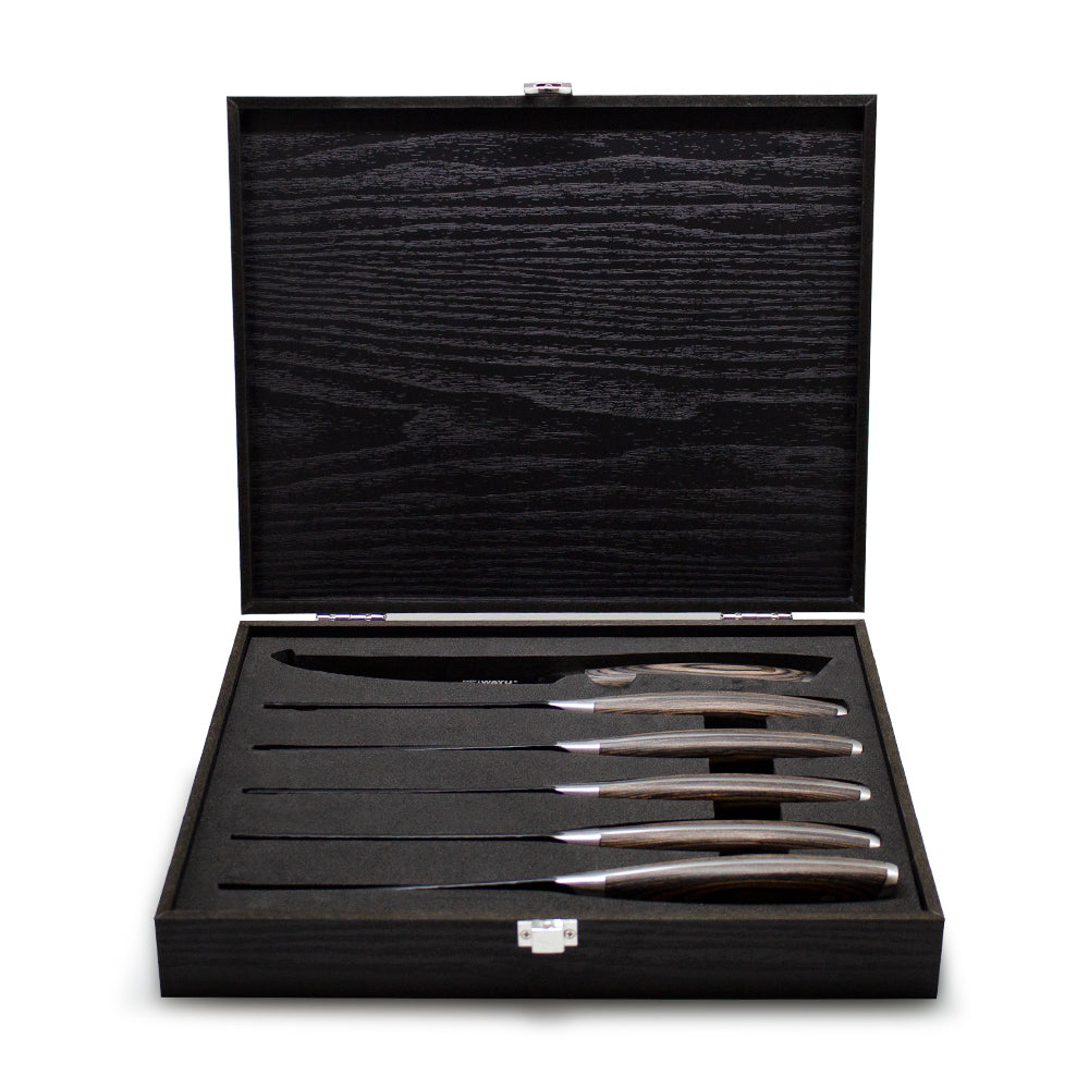 SET 6 CUCHILLOS HAMMER COLLECTION WAYU