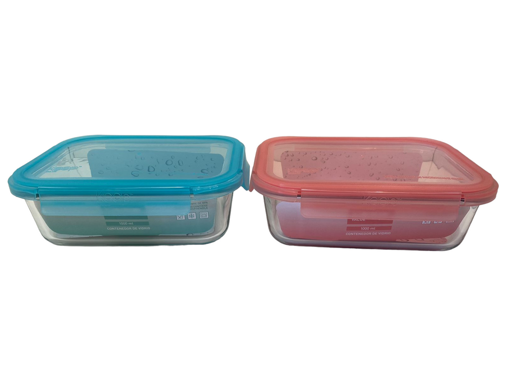 HERMETICO RECTANGULAR KEEP VALUE 1000ML
